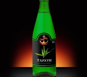 Безалкогольный газированный напиток "Золотой якорь" тархун
